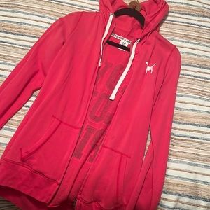 Victoria’s Secret pink sweatshirt